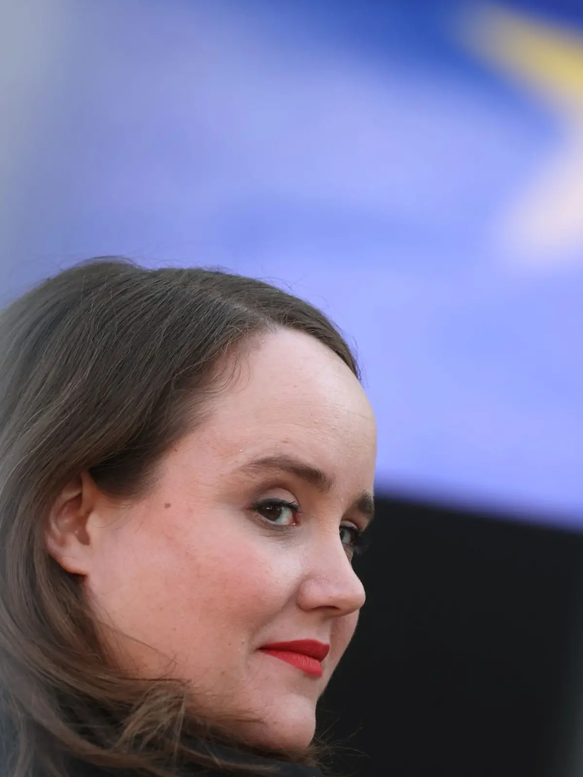 Ricarda Lang (M), Bundesvorsitzende von Bündnis 90/Die Grünen.