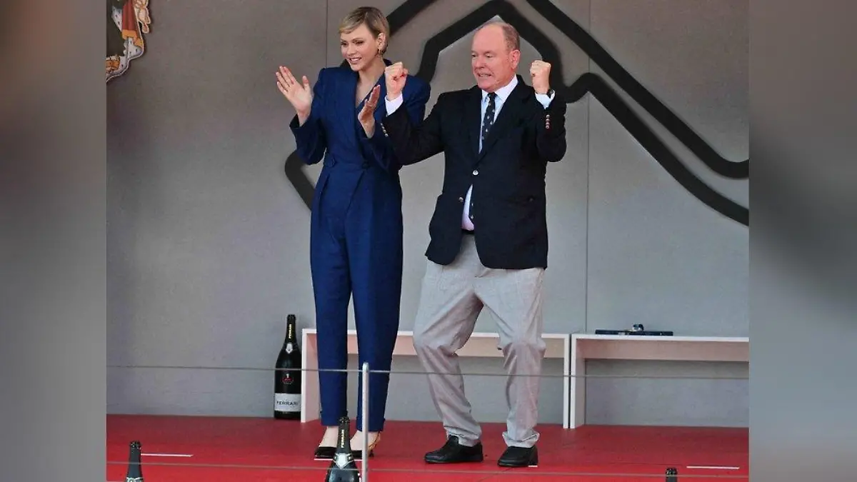 Fürstin Charlène: Hingucker beim Grand Prix in Monaco
