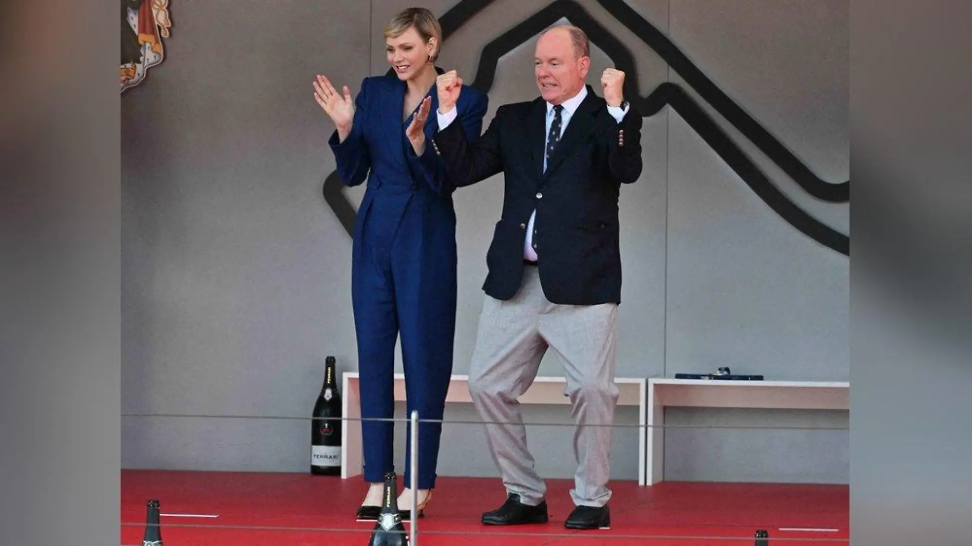 Fürstin Charlène: Hingucker beim Grand Prix in Monaco