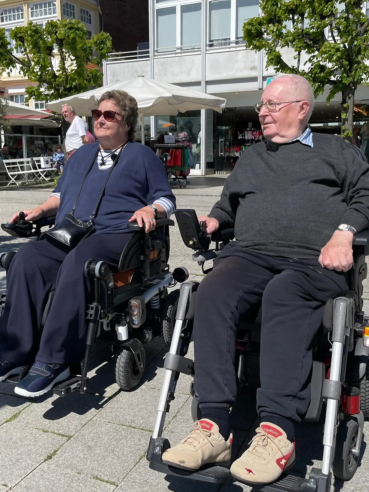 Sabine Sfinis und Kurt Elsner haben sich vor eineinhalb Jahren kennengelernt.