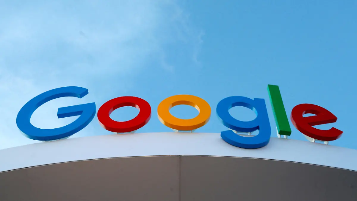 FILE PHOTO: The Google logo is seen on the Google house at CES 2024, an annual consumer electronics trade show, in Las Vegas, Nevada, U.S. January 10, 2024. REUTERS/Steve Marcus/File Photo