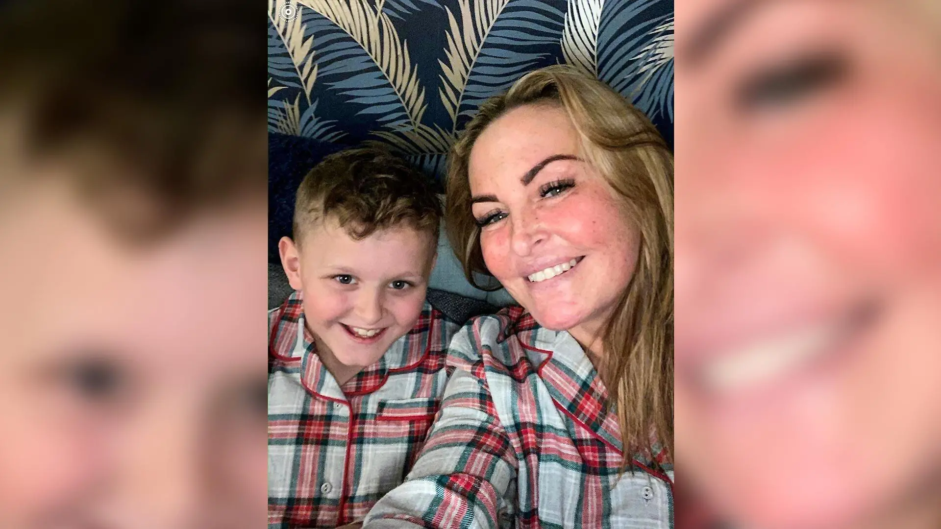 Dillon und seine Mutter Melanie.