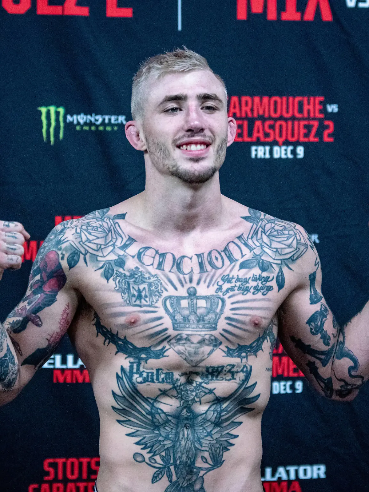 December 8, 2022, Uncasville, CT, Uncasville, CT, United States: Uncasville, CT - DECEMBER 7: Cris Lencioni makes weight ahead of Bellator 289 at Mohegan Sun Casino on December 9, 2022 in Uncasville, CT, United States. Uncasville, CT United States - ZUMAp175 20221208_zsa_p175_042 Copyright: xMattxDaviesx 