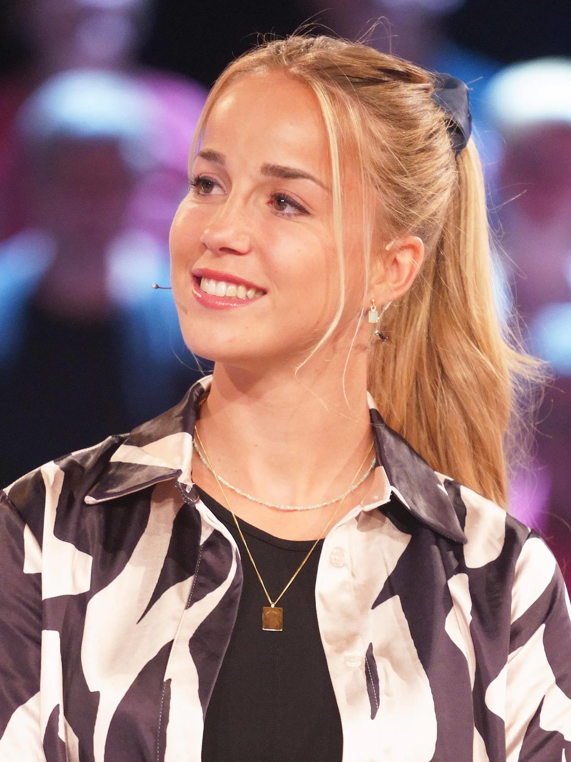 GIULIA GWINN DAS AKTUELLE SPORTSTUDIO ZDF MAINZ *** GIULIA GWINN THE CURRENT SPORTS STUDIO ZDF MAINZ PUBLICATIONxNOTxINxUSA