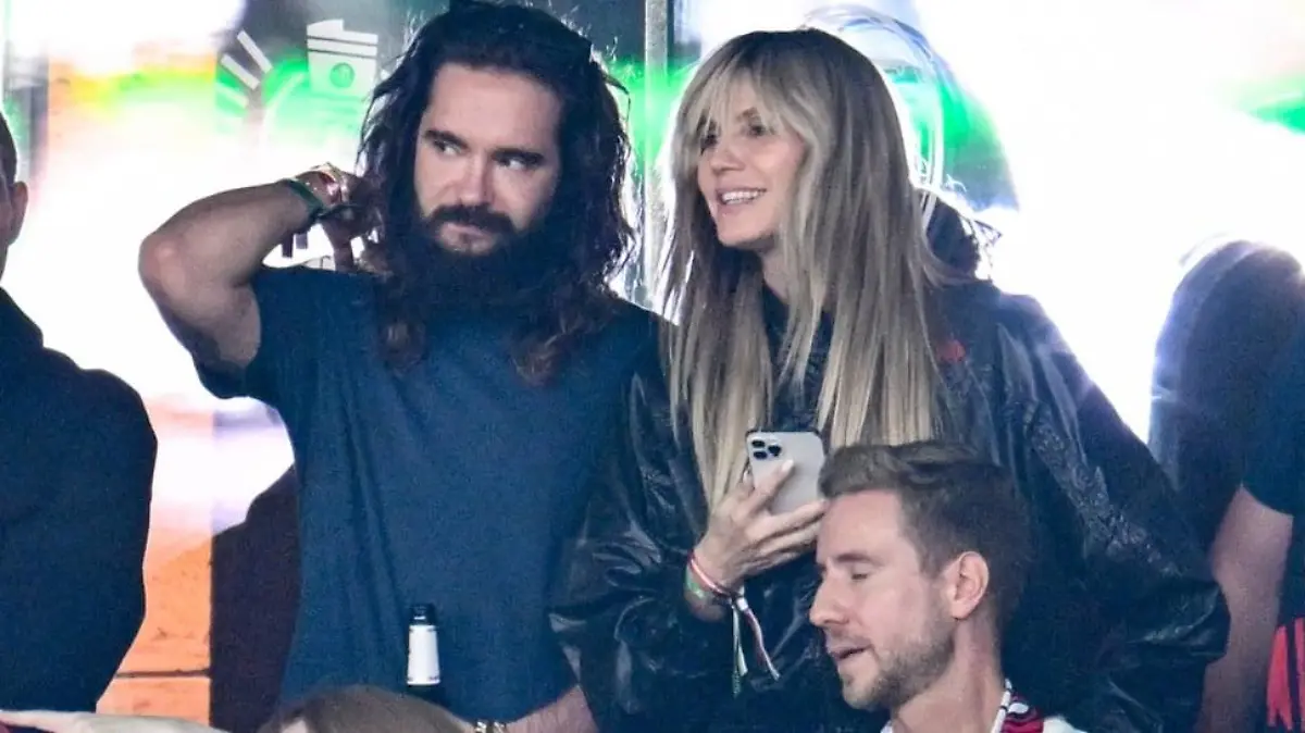 Heidi Klum und Tom Kaulitz fiebern mit RB Leipzig.