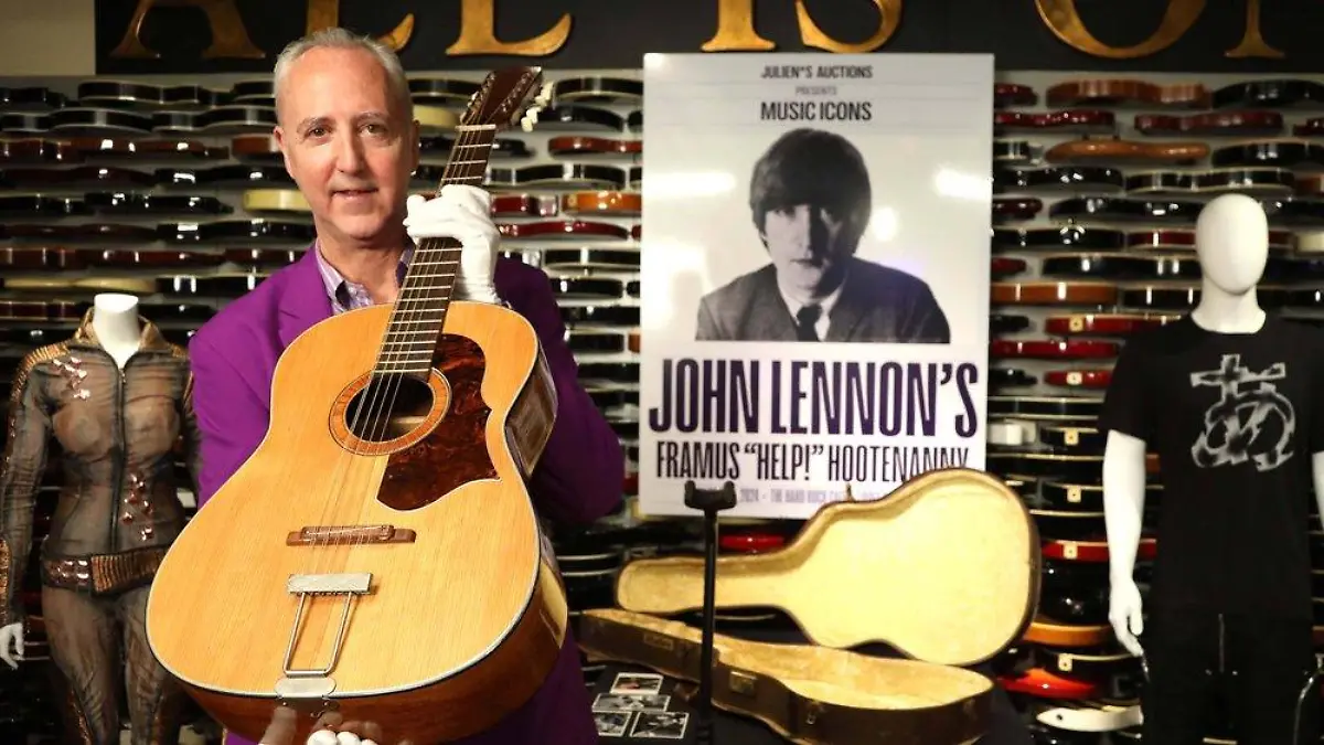 Beatles-Rekord: Gitarre von John Lennon bringt 2,9 Millionen ein