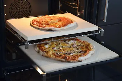 Brotback- & Pizzastein für Backofen & Grill