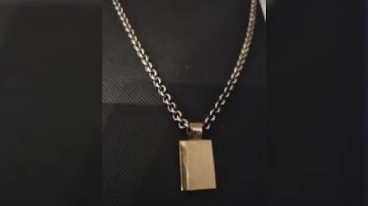 So sieht die eigens vom Vater geschmiedeten Kette des Elfjährigen aus.