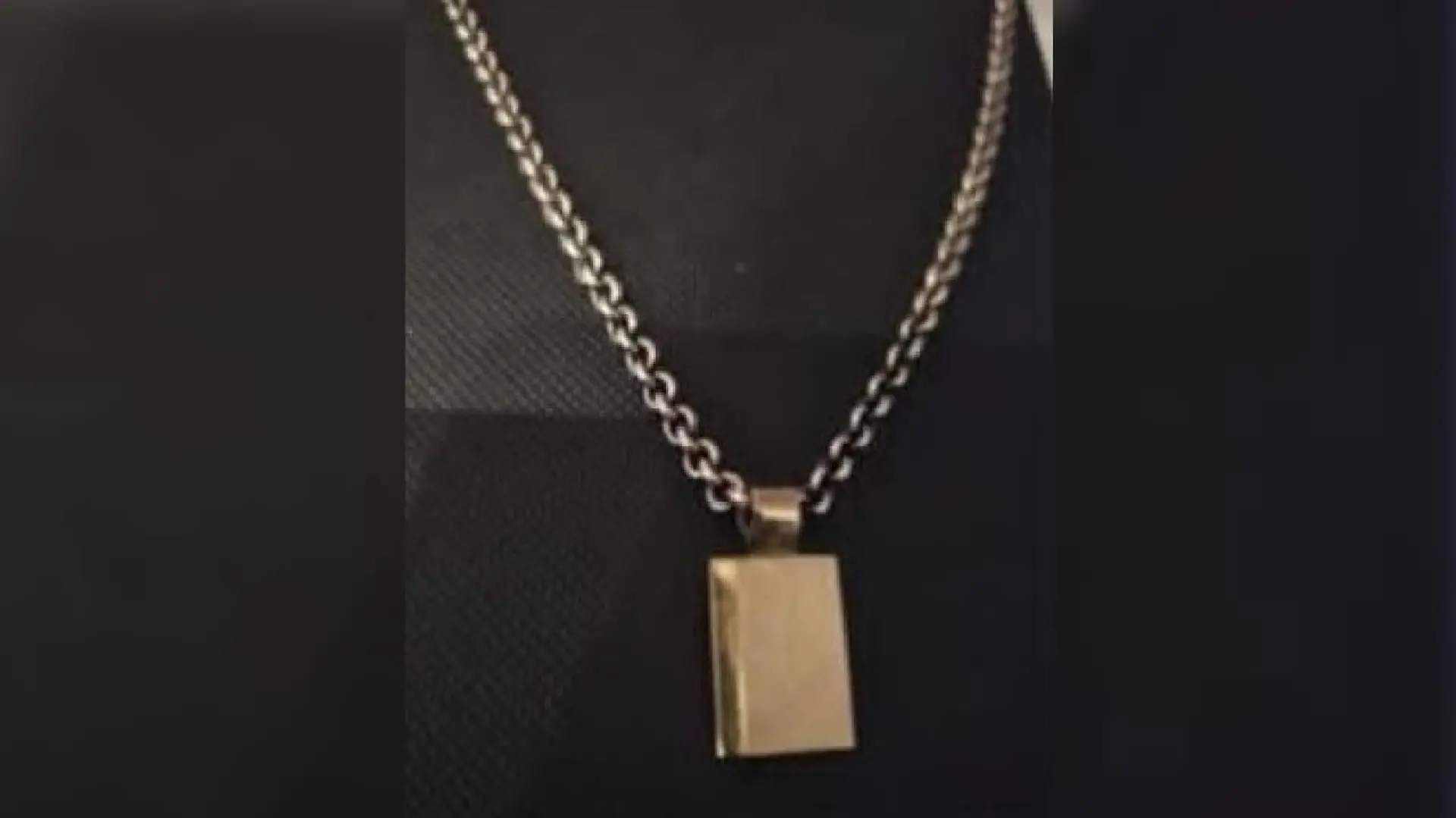 So sieht die eigens vom Vater geschmiedeten Kette des Elfjährigen aus.