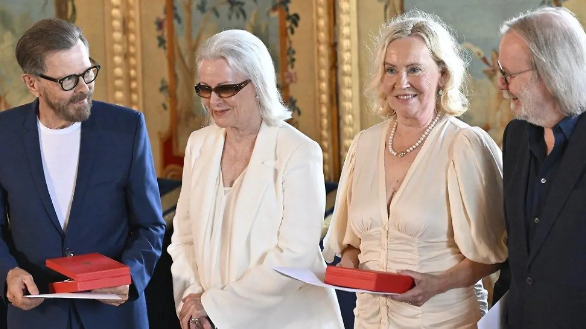 Große Ehre: ABBA erhalten Orden von König Carl XVI. Gustaf