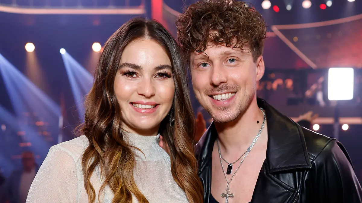 Tänzerin Renata Lusin und ihr Ehemann und Tänzer Valentin Lusin im Finale der 17. Staffel der RTL-Tanzshow Let's Dance im Coloneum. Köln, 24.05.2024