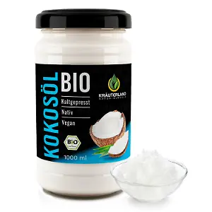 Bio Kokosöl, nativ und kaltgepresst