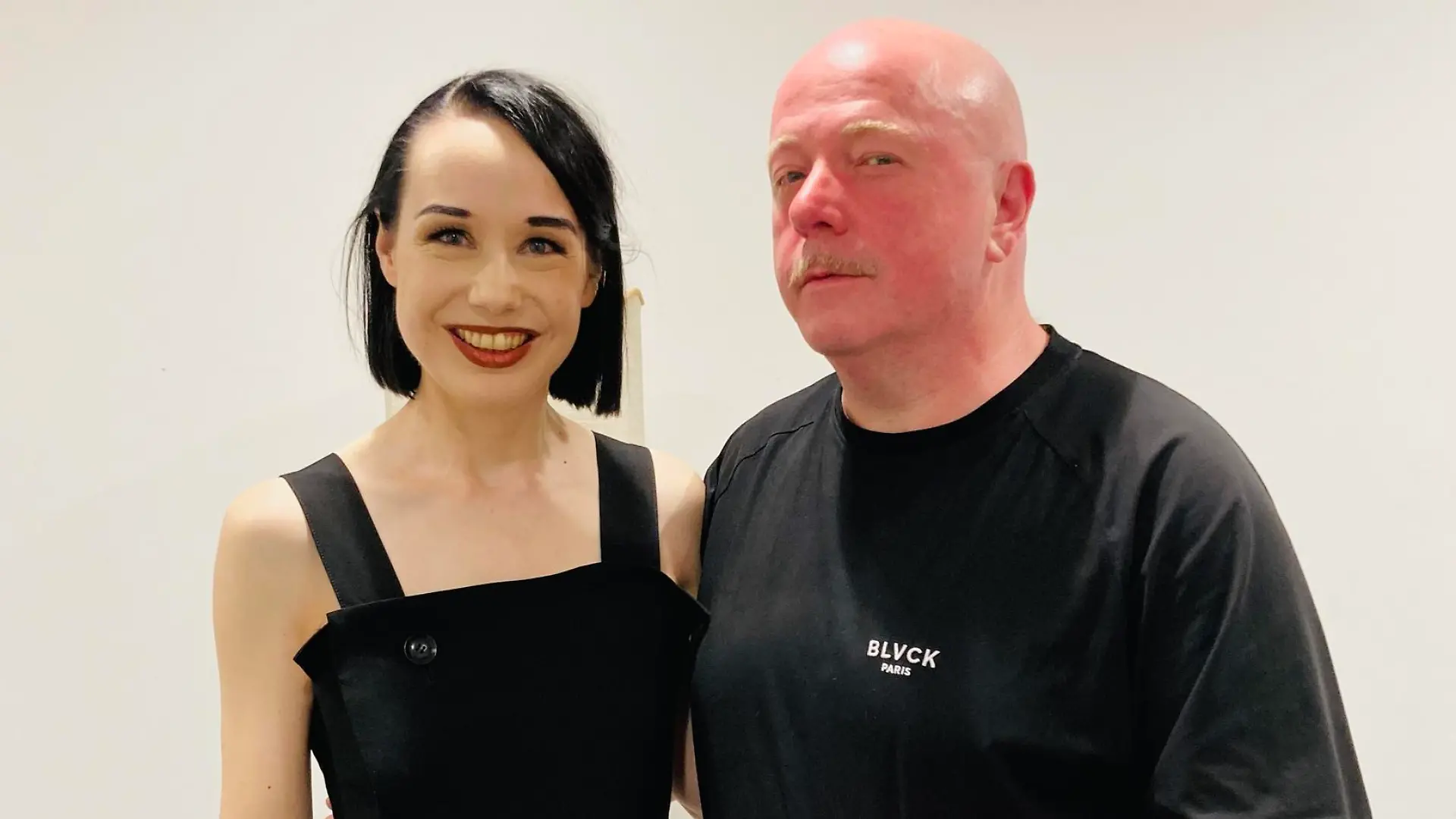 Claudia Spitzkowski und Ronan Harris