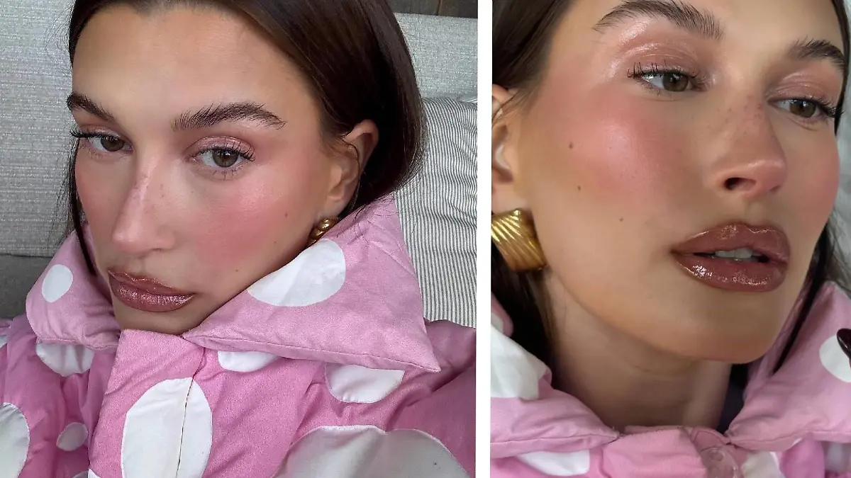 Hailey Bieber im Sugar Plum Fairy Look.