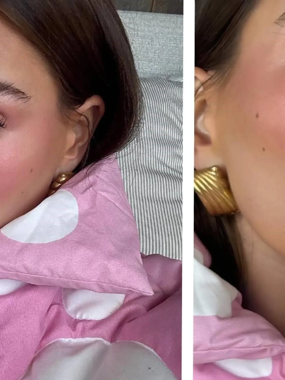 Hailey Bieber im Sugar Plum Fairy Look.