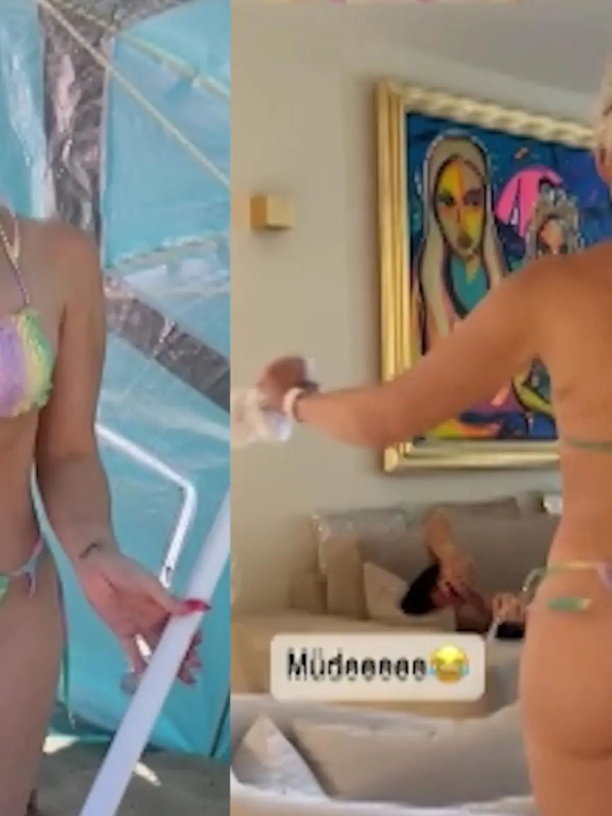 Endlich fühlt sich Daniela Katzenberger wieder wohl in ihrem Körper - schon vergangenes Jahr hat die Katze zehn Kilo abgenommen und präsentiert sich jetzt stolz in Bikini auf Instagram. Einige ihrer Fans provoziert ihr Abnehm-Erfolg.