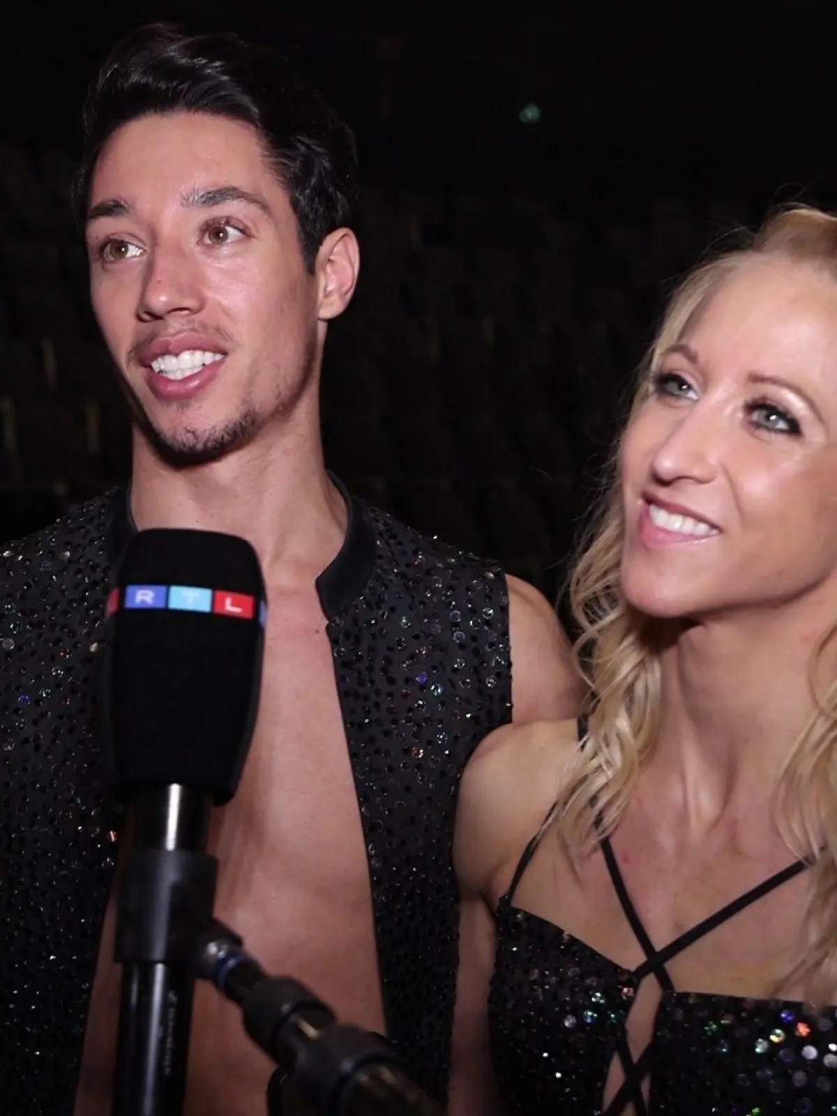 René Casselly und Kathrin Menzinger gewinnen "Let's Dance" 2022.