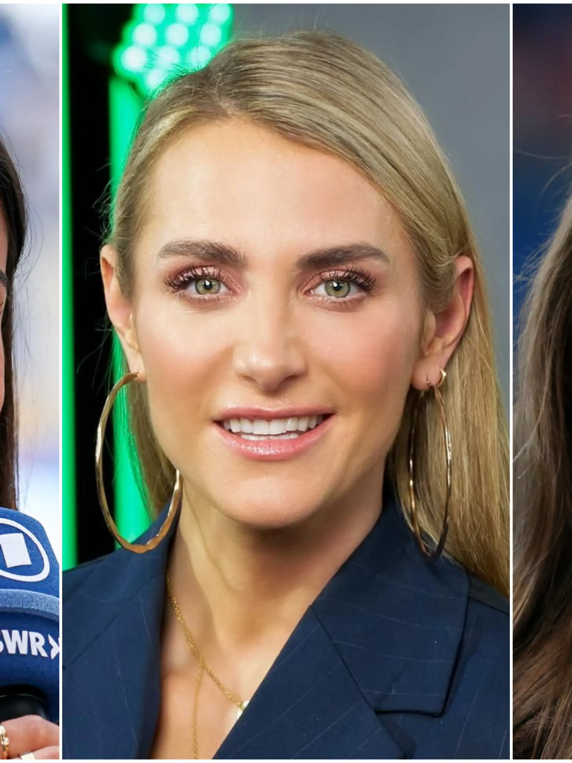Lea Wagner, Anna Kraft und Laura Wontorra