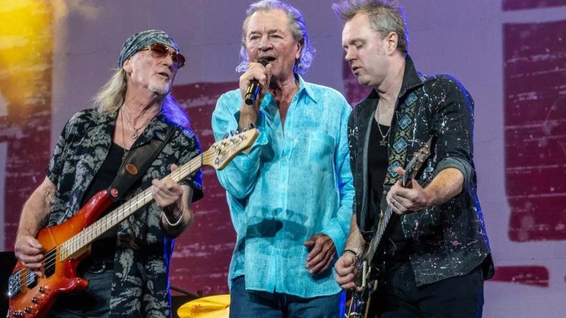Deep-Purple-Frontmann Ian Gillan (M.) geht 2024 mit neuer Besetzung auf Tour.
