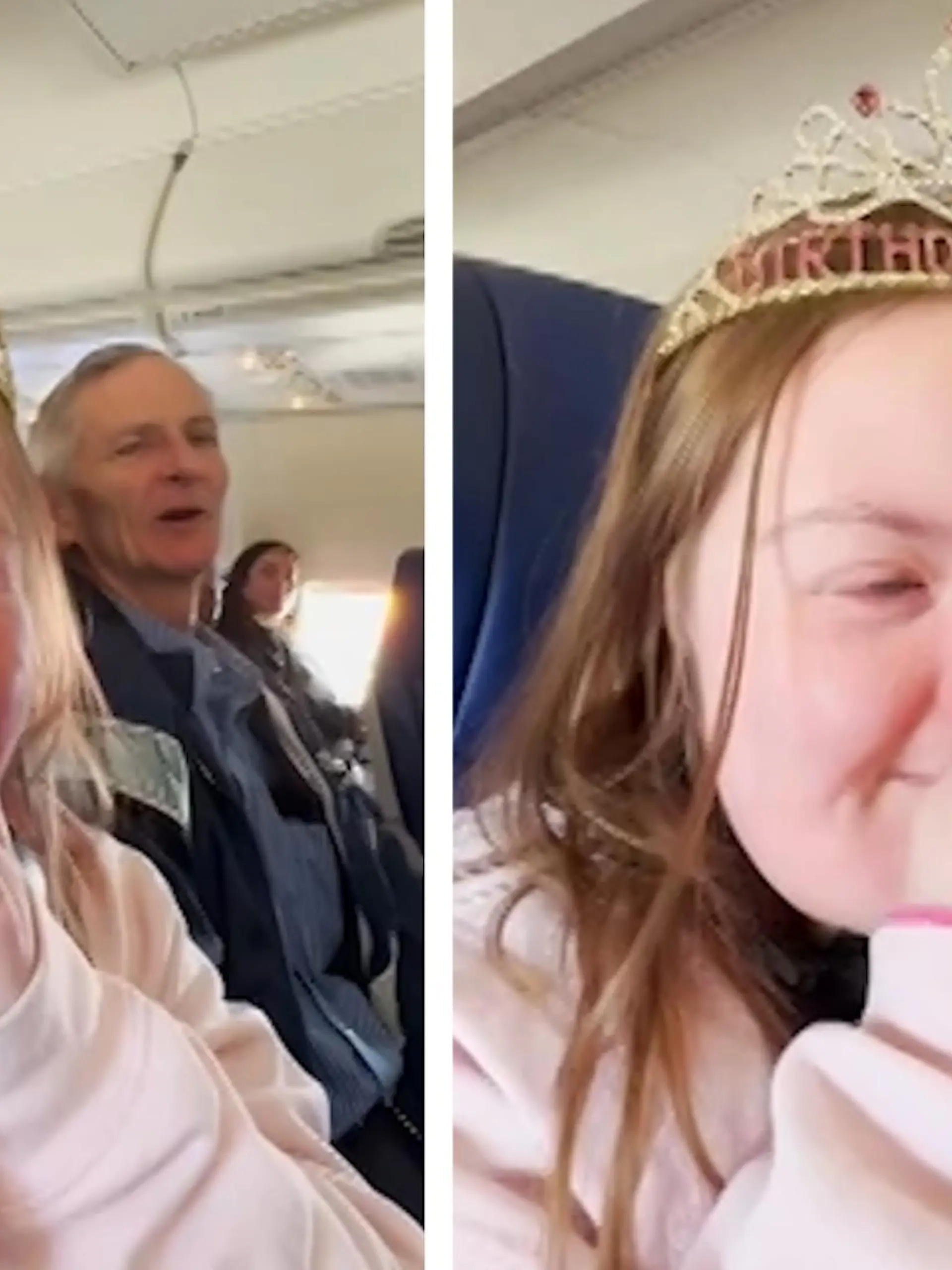 Grace Reber aus Oklahoma muss ausgerechnet an ihrem Geburtstag zu einer Down-Syndrom-Konferenz nach Kalifornien fliegen. Damit ihr Ehrentag aber trotzdem unvergesslich bleibt, hat ihre Mama Bonnie sich eine besondere Überraschung für das Geburtstagskind ausgedacht. Warum am Ende sogar Tränchen fließen, erfahrt ihr im Video.