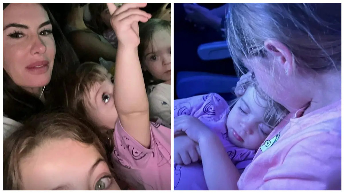 Anna-Maria Ferchichi ist mit ihren acht Kindern zurück nach Dubai geflogen