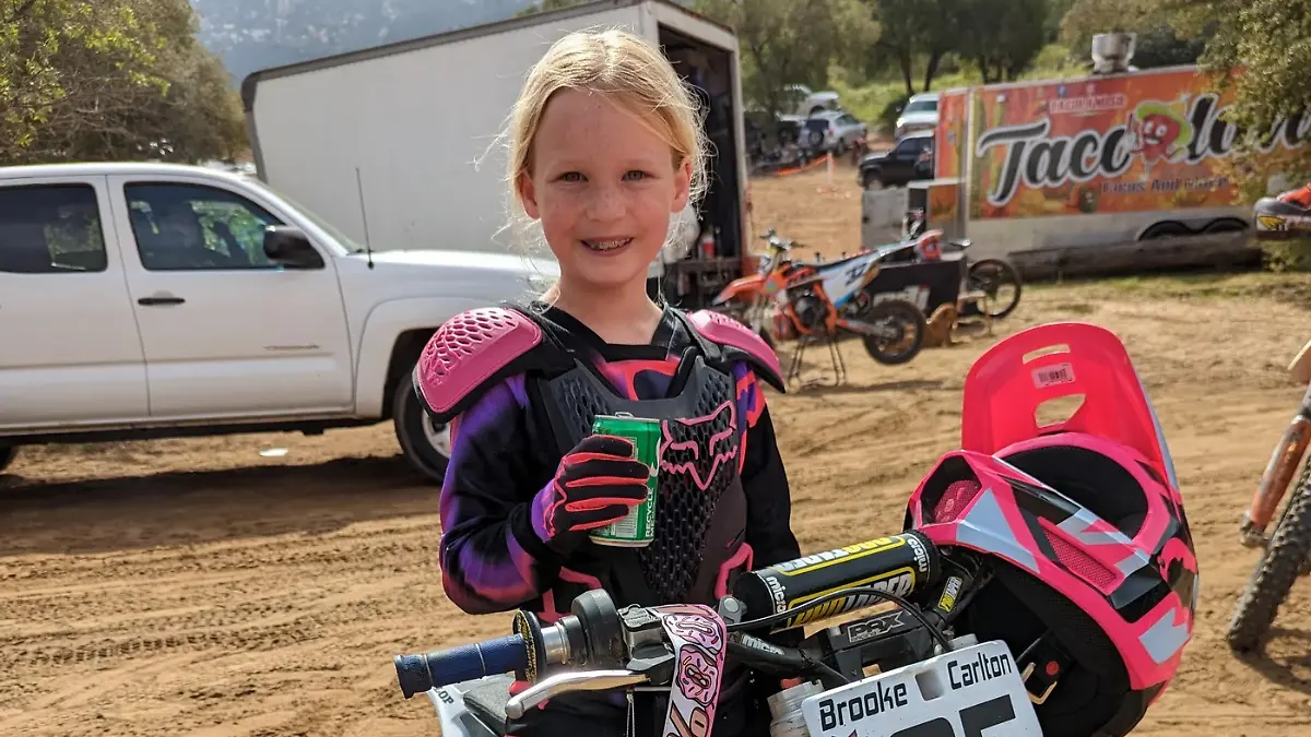 Brooke Carlton stirbt mit neun Jahren bei einem Motorcross-Unfall
