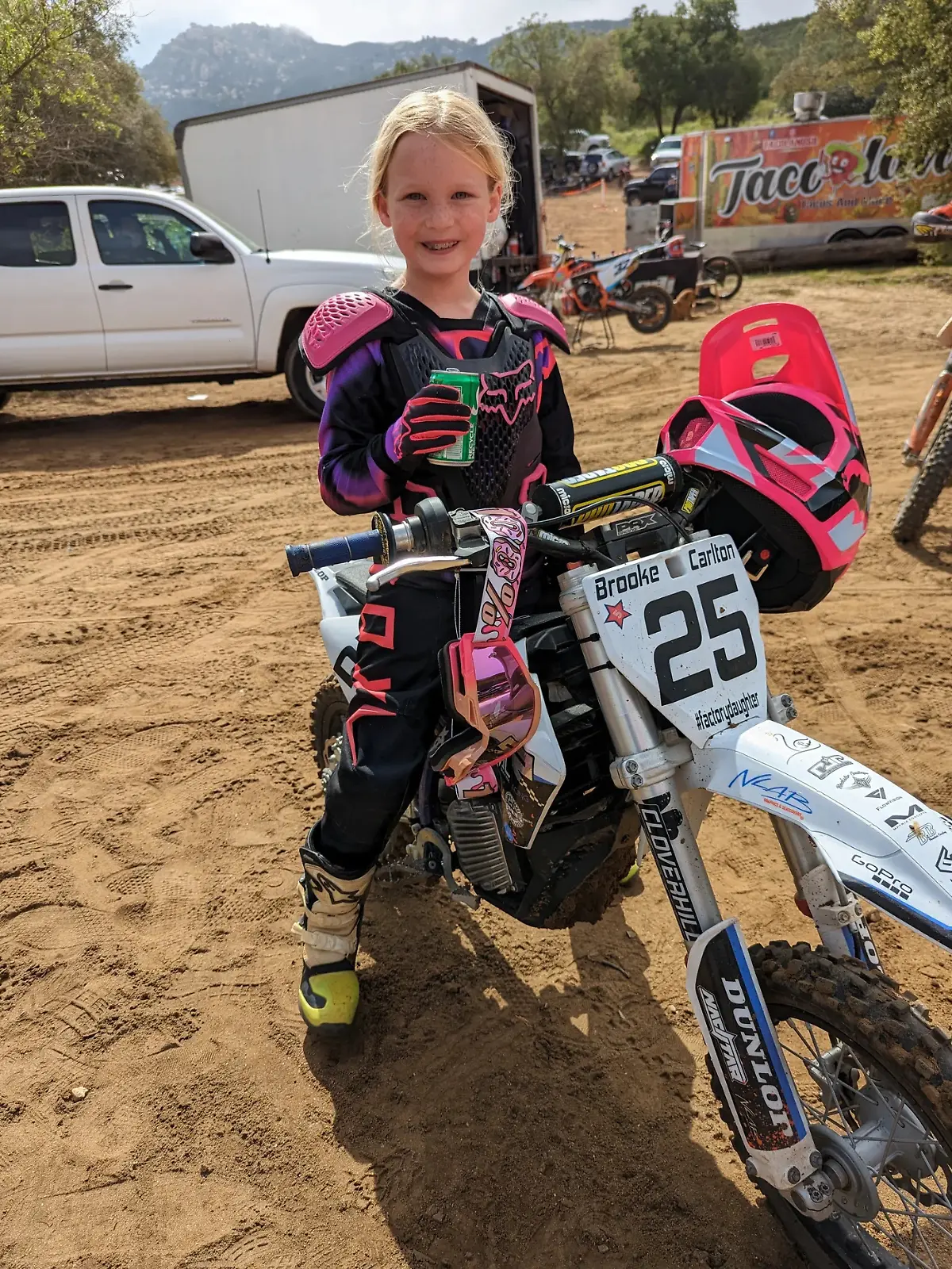 Brooke Carlton stirbt mit neun Jahren bei einem Motorcross-Unfall