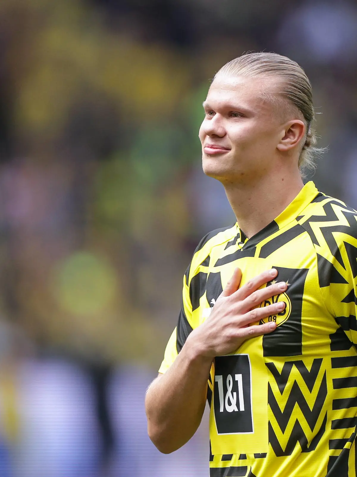  14.05.2022, Fussball, Saison 2021/2022, 1. Bundesliga, 34. Spieltag, Borussia Dortmund - Hertha BSC Berlin, Erling Haaland Borussia Dortmund, Foto: Dennis Ewert/RHR-FOTO xRHR-FOTO/DEx *** 14 05 2022, Football, 2021 2022 season, 1 Bundesliga, 34 matchday, Borussia Dortmund Hertha BSC Berlin, Erling Haaland Borussia Dortmund , Photo Dennis Ewert RHR PHOTO xRHR PHOTO DEx