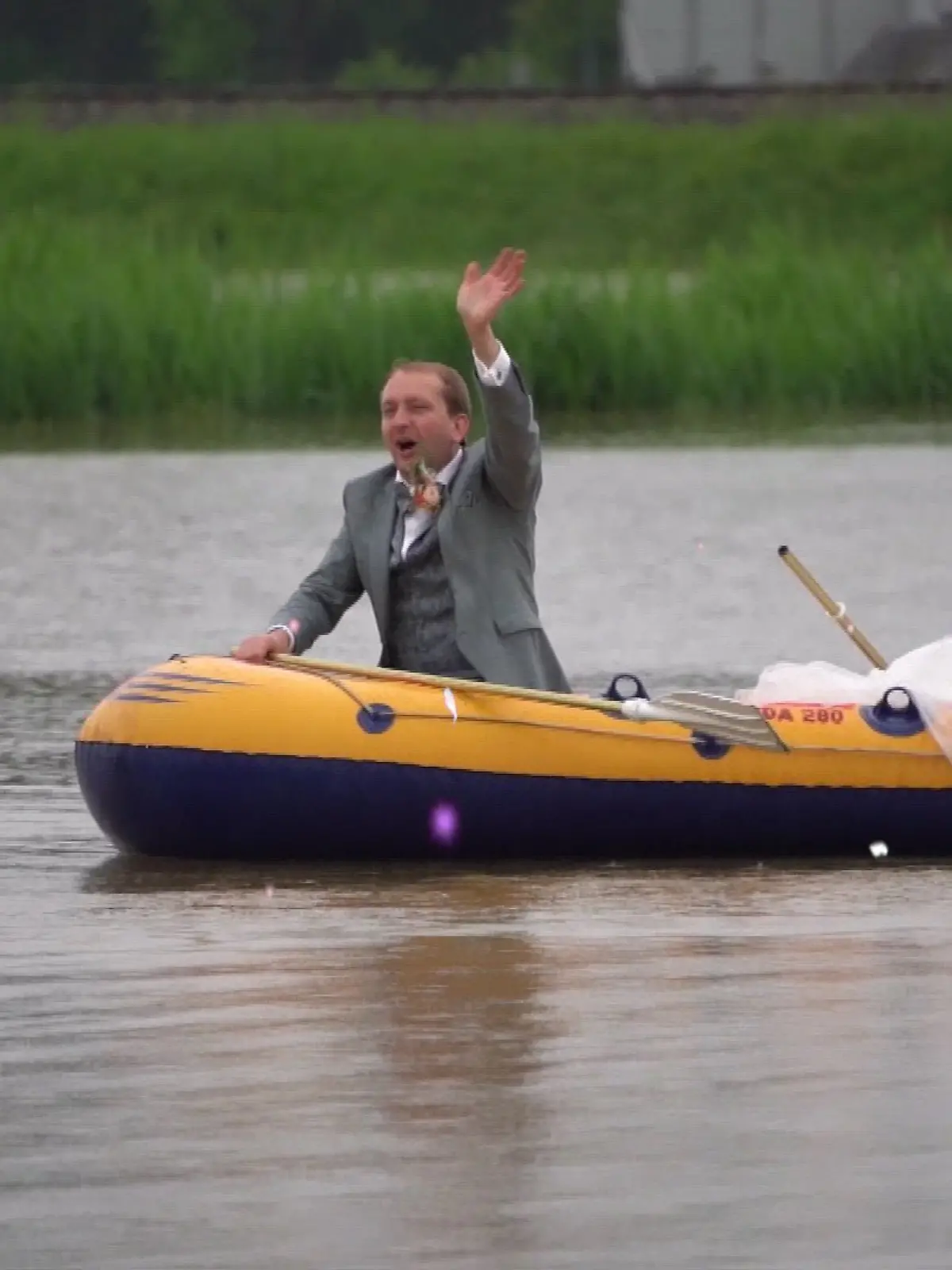 Hochwasser-Hochzeit