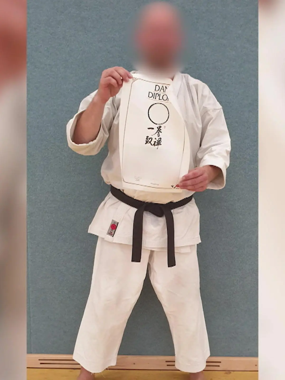 Karate-Trainer Gunter M. 