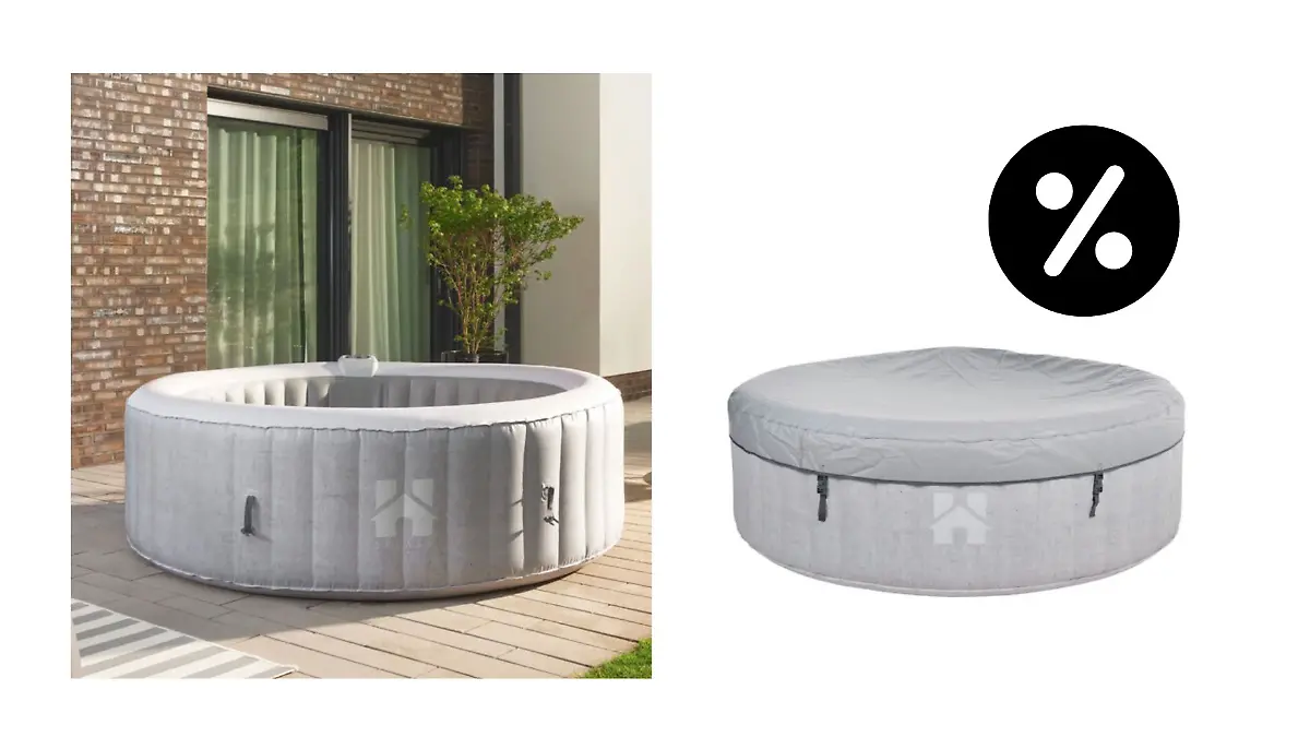 Whirlpool für den Garten bei Aldi im Angebot