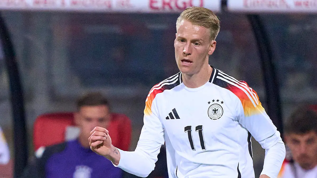 Chris Führich, DFB 11
in the friendly match
GERMANY - UKRAINE 0-0
DEUTSCHLAND - UKRAINE
in preparation for European Championships 2024 on Jun 3, 2024 in Nürnberg, Germany.
Photographer: Peter Schatz / action press