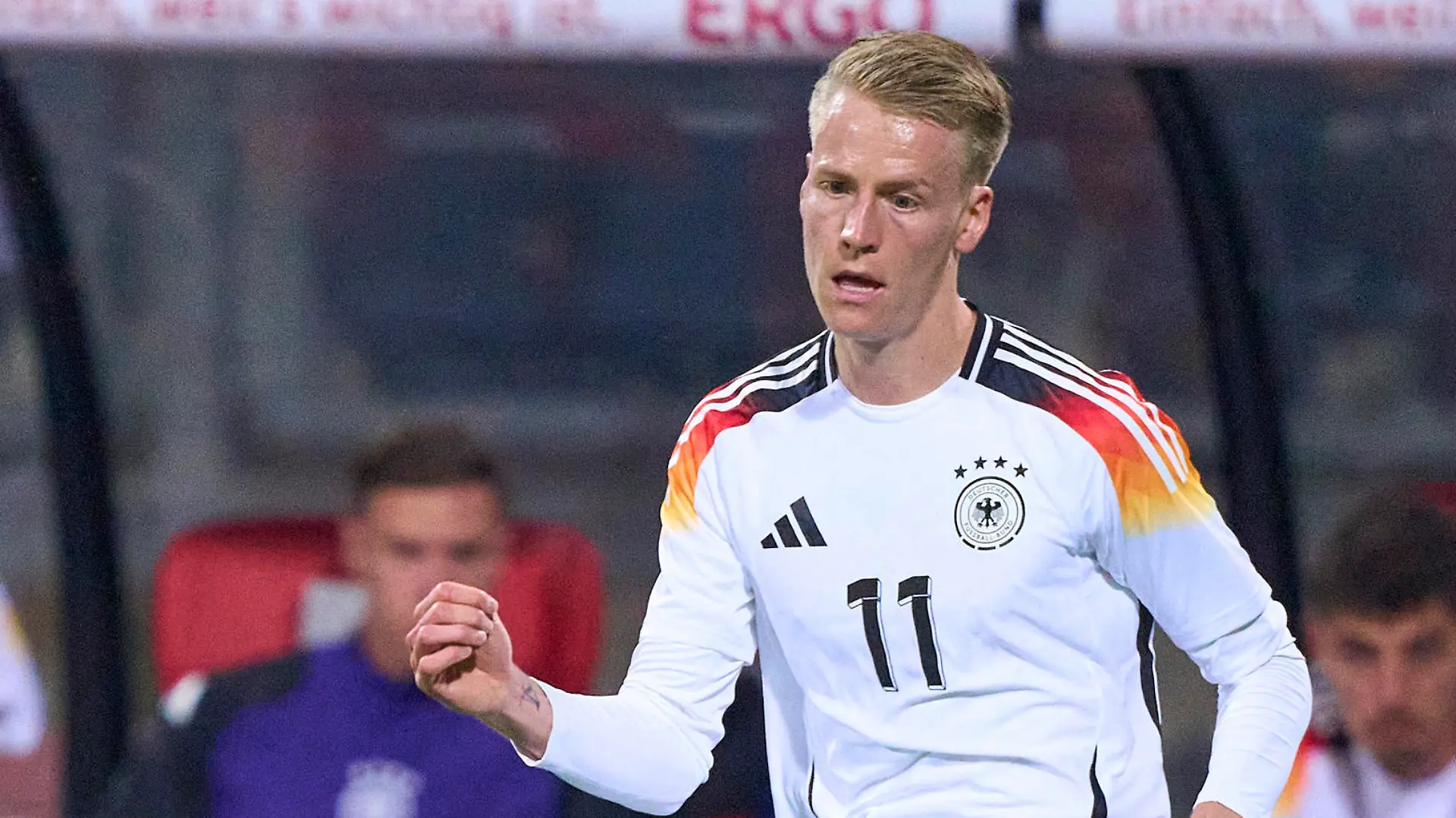 Chris Führich, DFB 11
in the friendly match
GERMANY - UKRAINE 0-0
DEUTSCHLAND - UKRAINE
in preparation for European Championships 2024 on Jun 3, 2024 in Nürnberg, Germany.
Photographer: Peter Schatz / action press