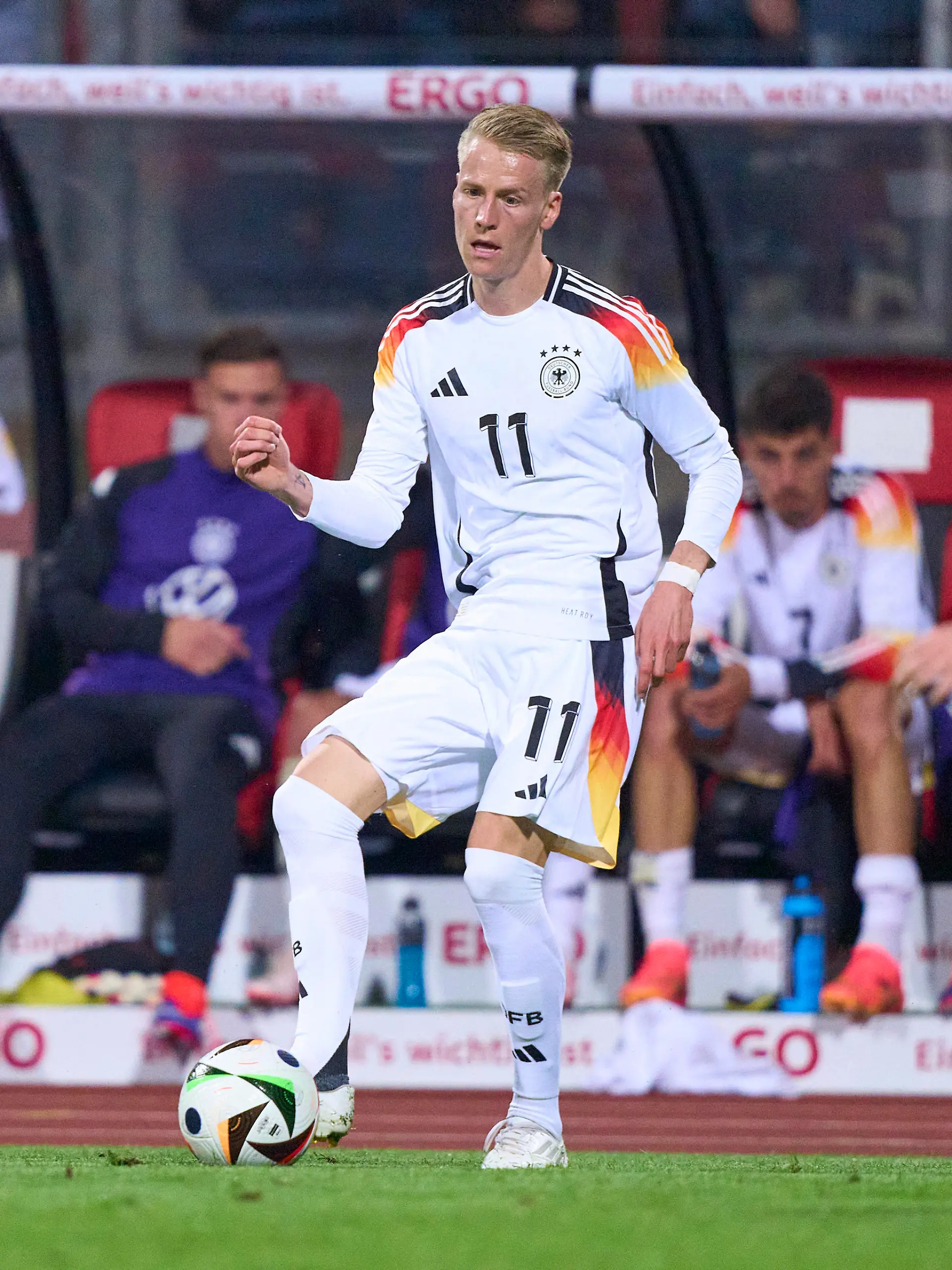 Chris Führich, DFB 11 
in the friendly match
GERMANY - UKRAINE 0-0
DEUTSCHLAND - UKRAINE
in preparation for European Championships 2024 on Jun 3, 2024 in Nürnberg, Germany. 
Photographer: Peter Schatz / action press