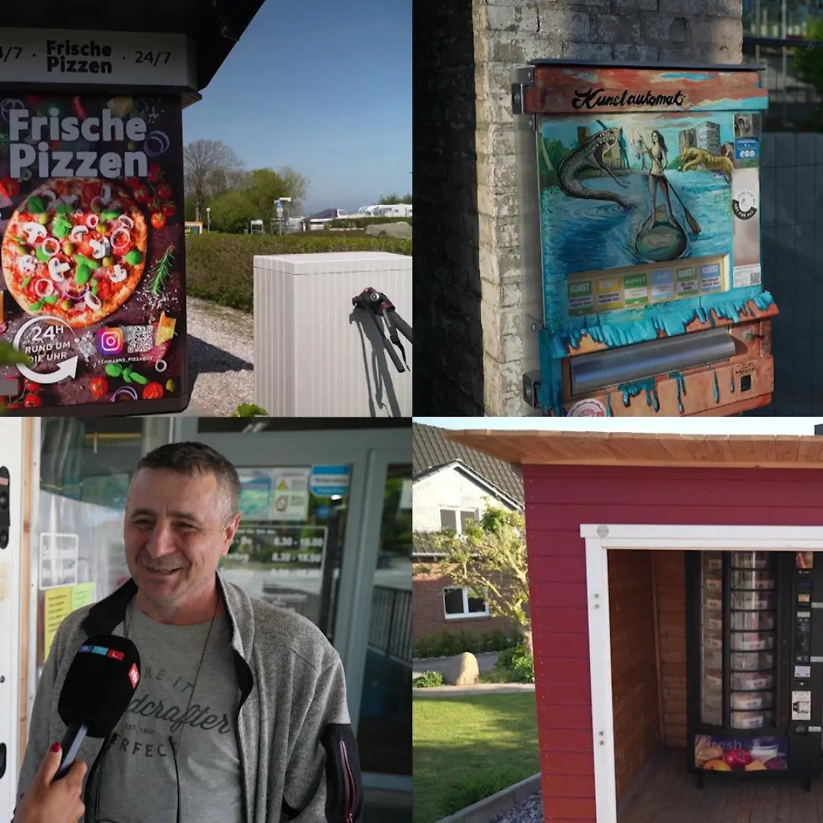 Pizza, Angelkder und Kunst: Diese verrckten Automaten stehen in  Deutschland