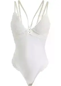 Stringbody ohne Bügel mit goldenen Accessoires