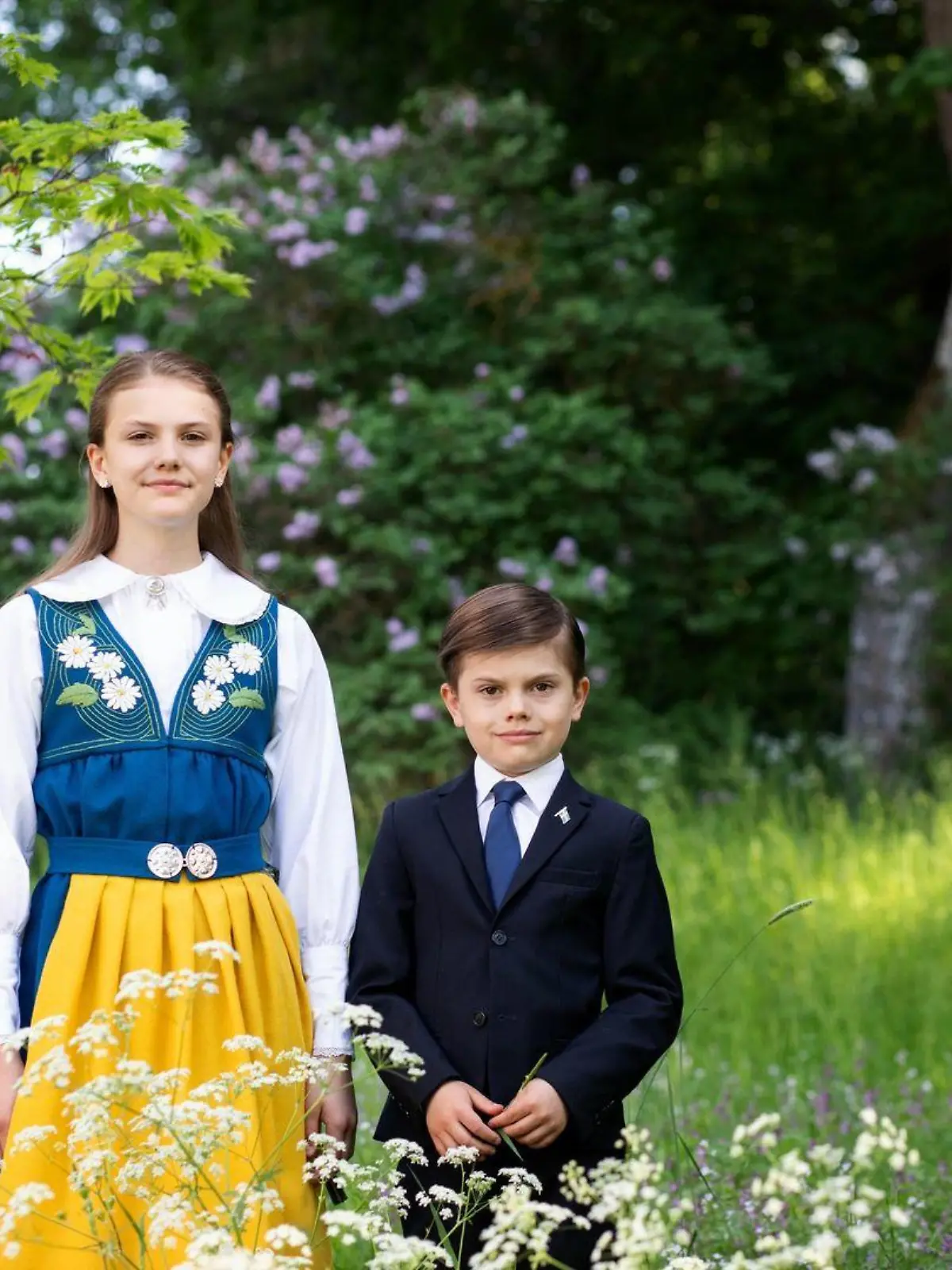 Prinzessin Estelle und Prinz Oscar