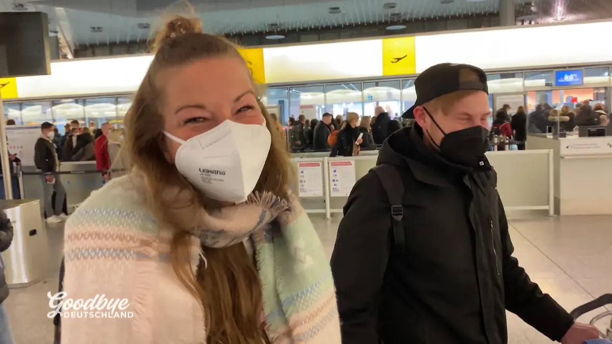 Levke bricht nach Sansibar auf Es geht los