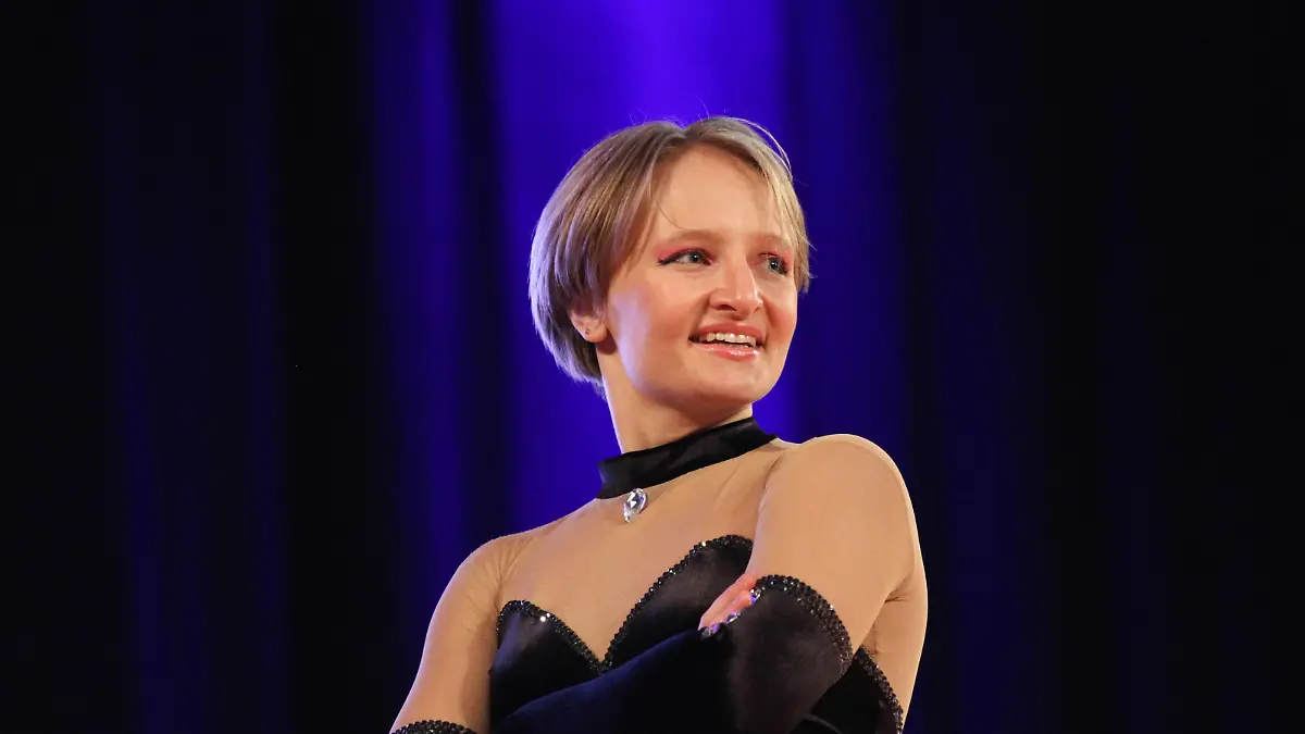 Putin s daughter - Ekaterina Tikhonova Ekaterina Tikhonova, a daughter of Russian president Vladimir Putin during her performance at a competition World Cup Rock n Roll Acrobatic held on April 12, 2014 in Cracow, Poland. EN_01162154_0002 PUBLICATIONxINxGERxSUIxAUTxONLY
Putin S Daughter Ekaterina Ekaterina a Daughter of Russian President Vladimir Putin during her Performance AT a Competition World Cup Rock n Roll Acrobatic Hero ON April 12 2014 in Cracow Poland PUBLICATIONxINxGERxSUIxAUTxONLY