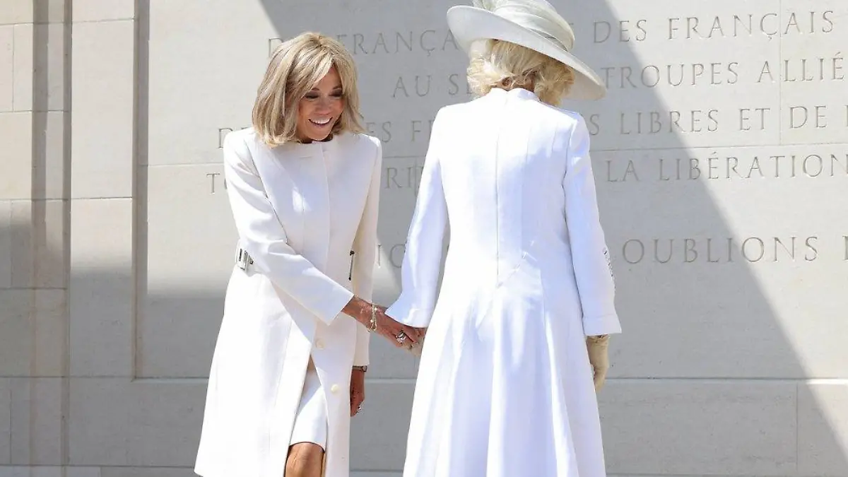 Fauxpas bei D-Day-Gedenken: Königin Camilla will nicht berührt werden