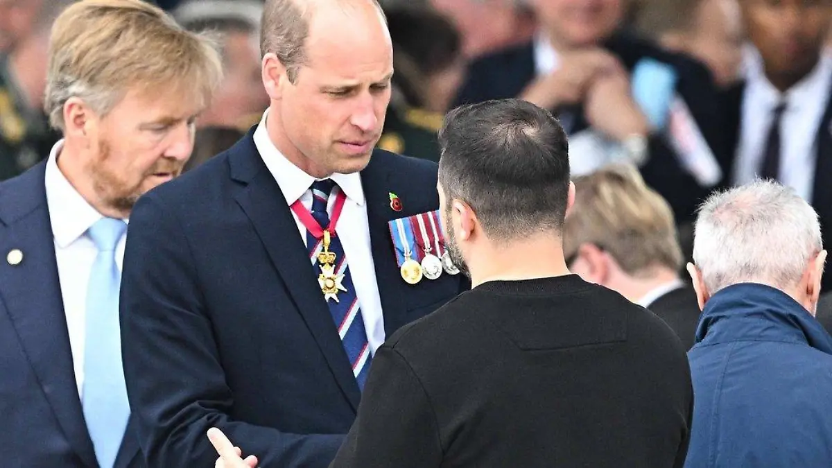 Bei Gedenken an D-Day: Prinz William begrüßt Wolodymyr Selenskyj