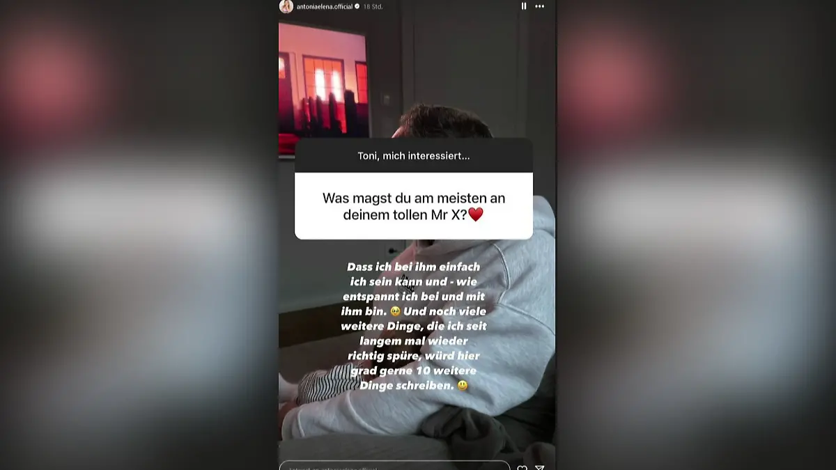 Antonia Elena zeigt ihren neuen Freund