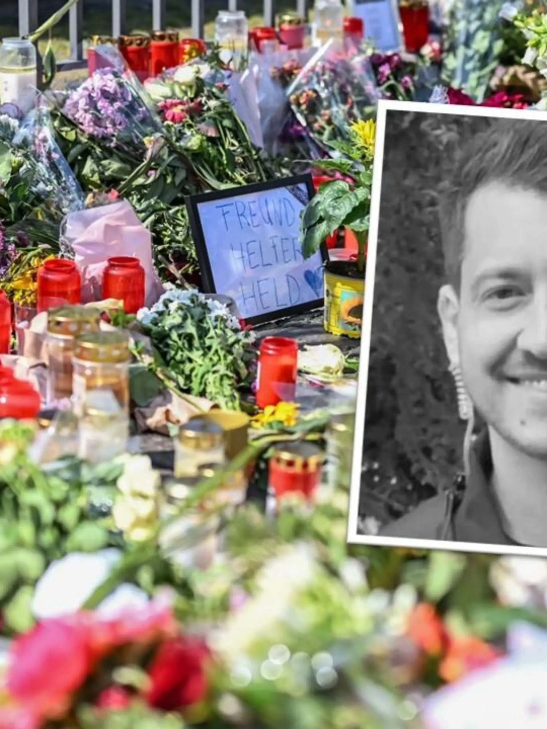 Polizist Rouven Laur starb bei der Messerattacke in Mannheim.
