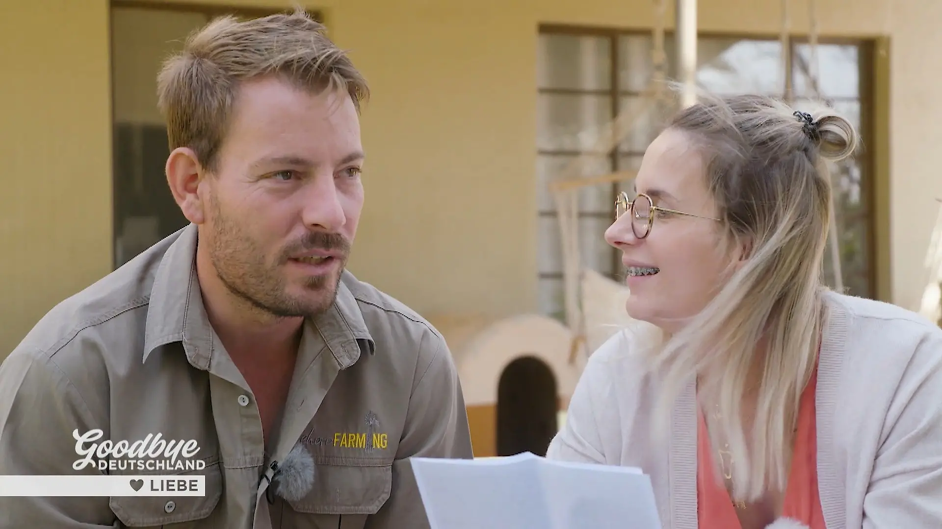 Bild von Anna und Gerald in Namibia