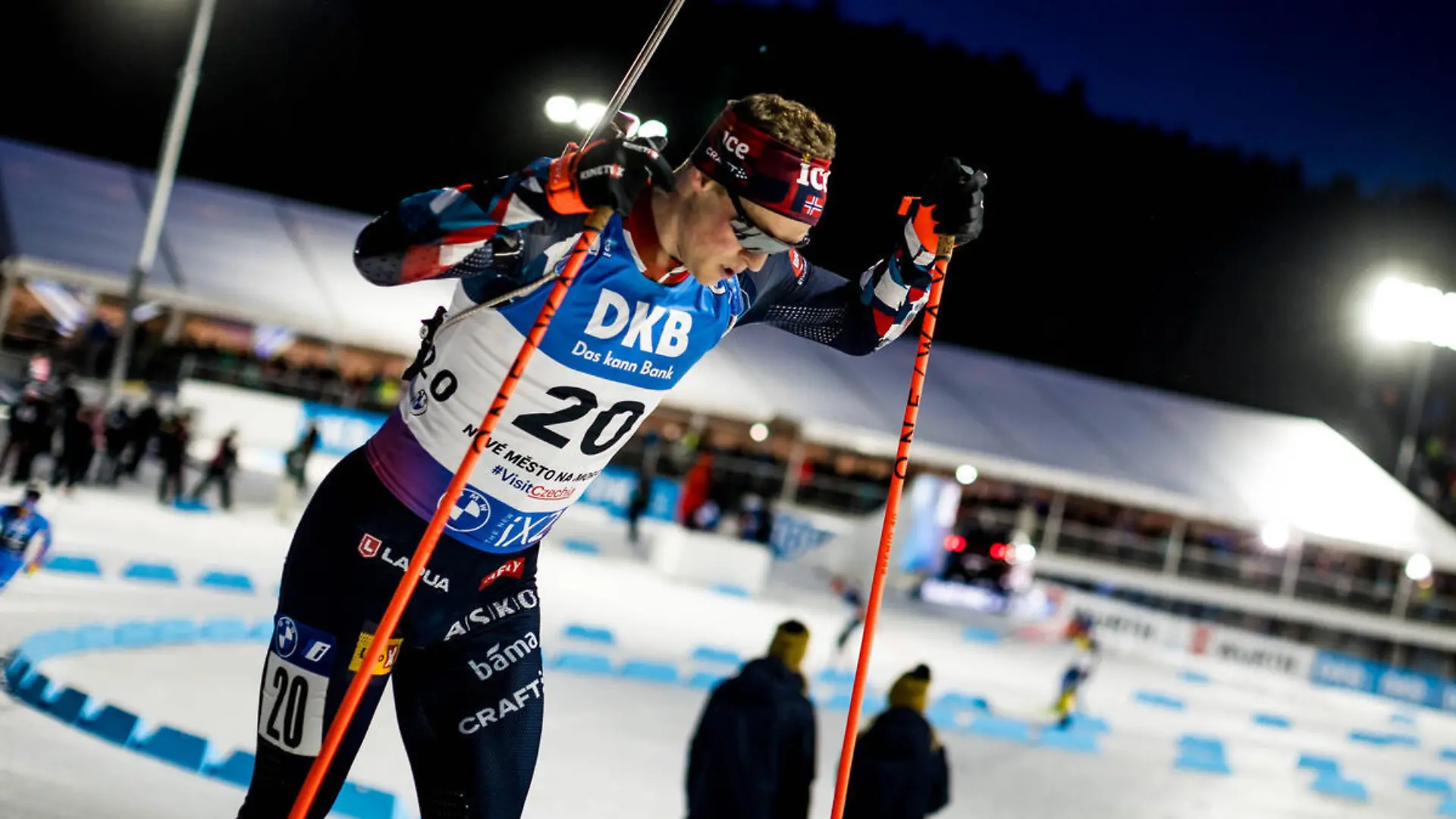 Biathlon-Ass Endre Strømsheim ist schwer verunfallt.