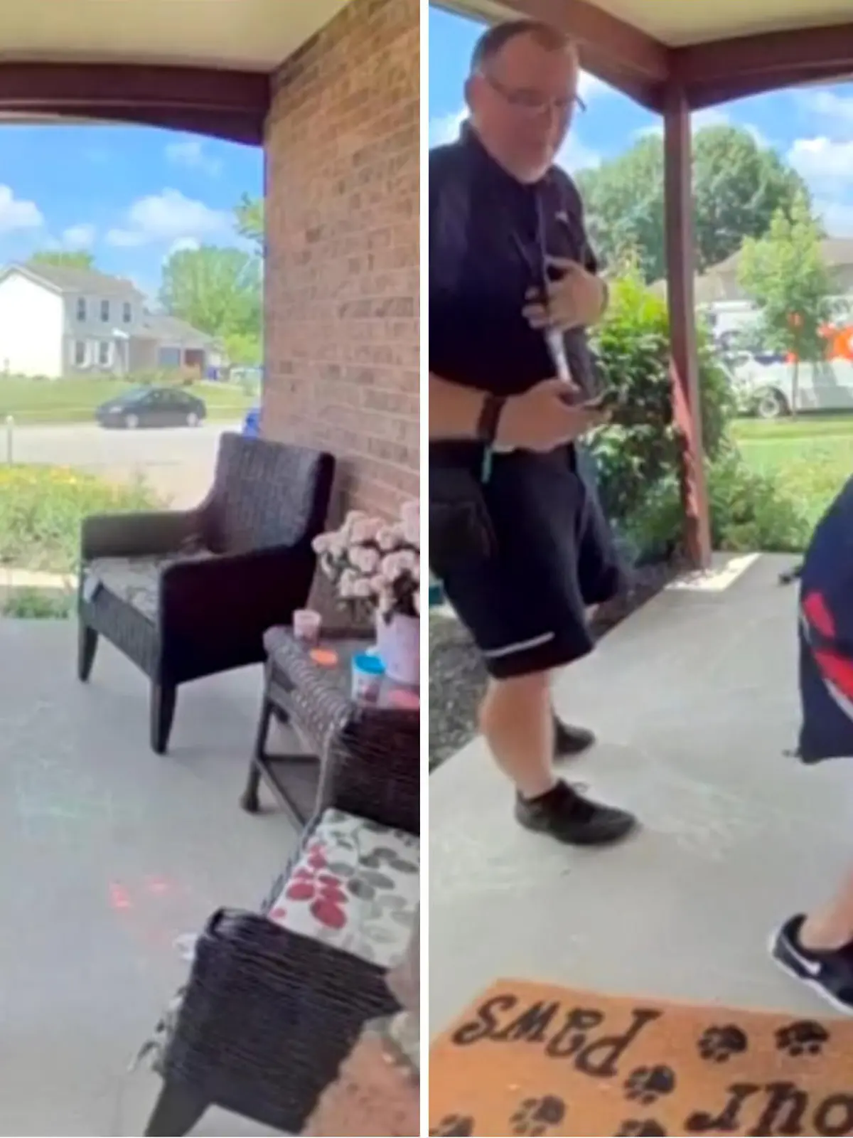 Er legt gerade erst das Päckchen auf einer Veranda in Columbus im US-Bundesstaat Ohio ab, da schlägt er schon zu! Ein dreister Dieb braucht keine fünf Sekunden, um ein Paket zu schnappen und davonzulaufen. Die Reaktion des Postboten zeigen wir euch im Video.
