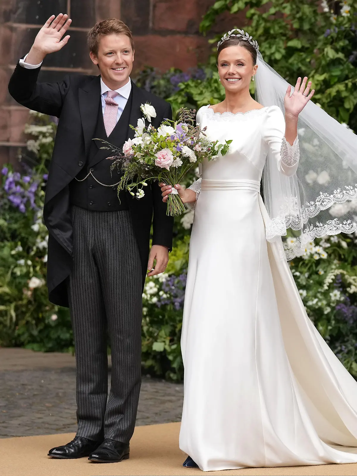 The Wedding of The Duke of Westminster to Olivia Henson at Chester Cathedral, Chester, UK, on the 7th June 2024.
Picture by James Whatling