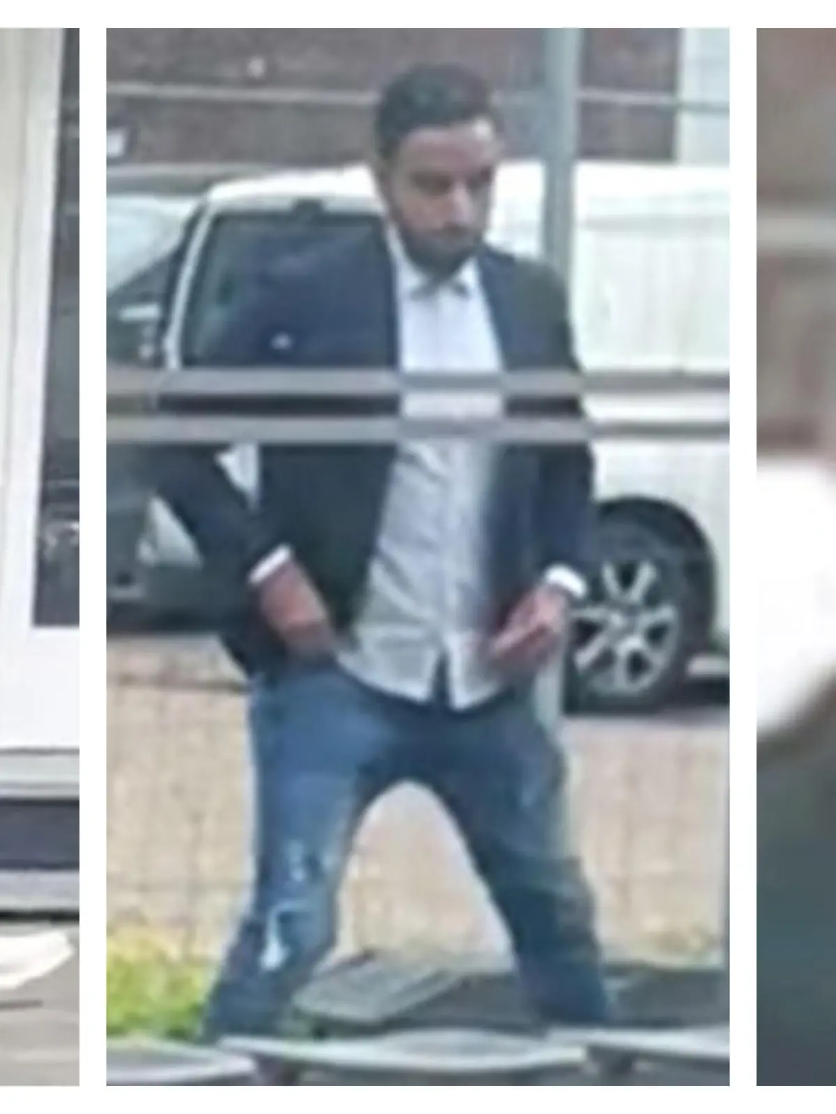 Dieser Mann soll eine andere Person mit einem Messer schwer verletzt haben.