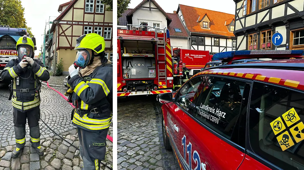 Die Kameradinnen und Kameraden der freiwilligen Feuerwehr Quedlinburg wurden am frühen Samstagmorgen zu einem komplizierten Einsatz gerufen.