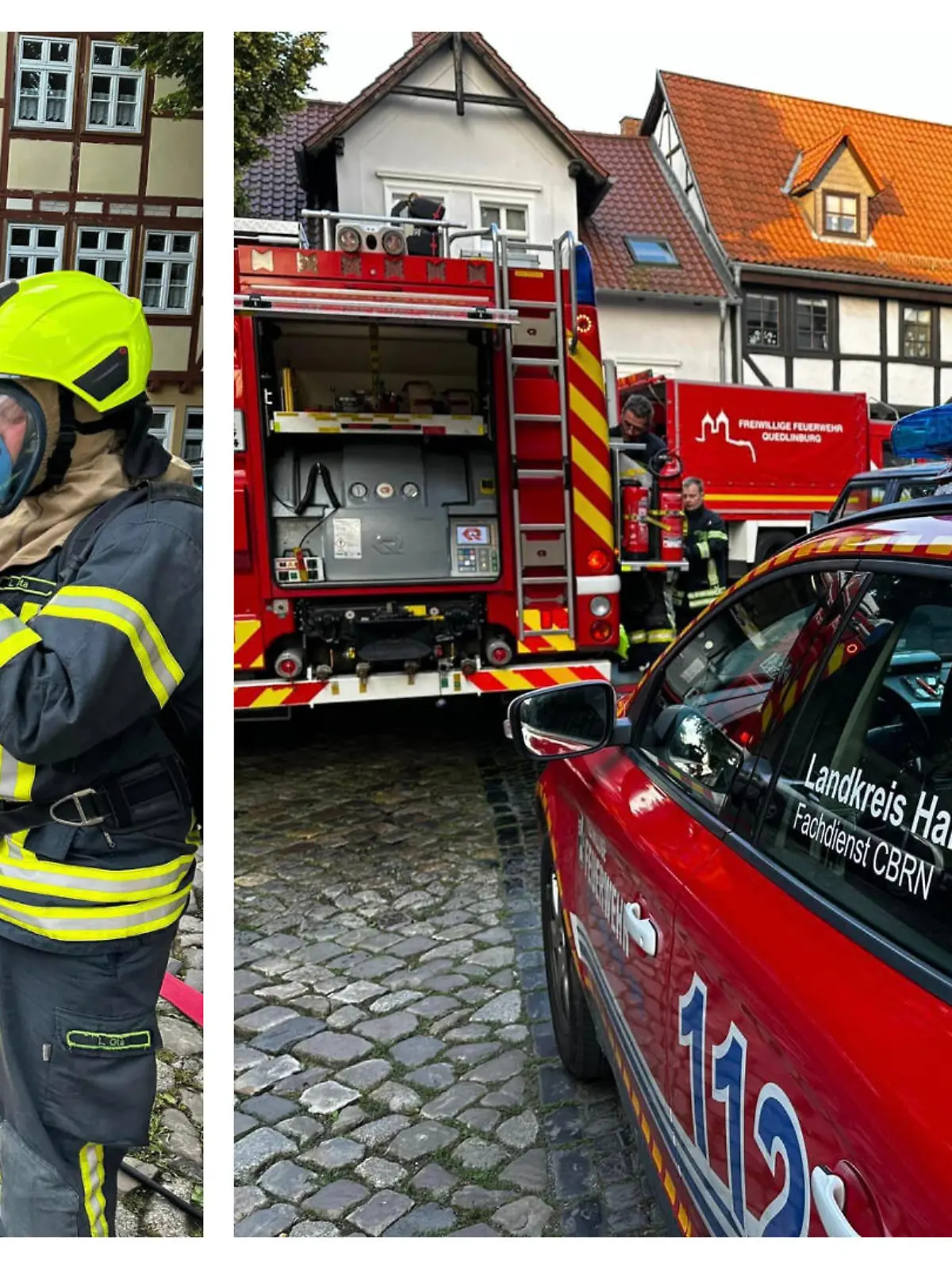 Die Kameradinnen und Kameraden der freiwilligen Feuerwehr Quedlinburg wurden am frühen Samstagmorgen zu einem komplizierten Einsatz gerufen.